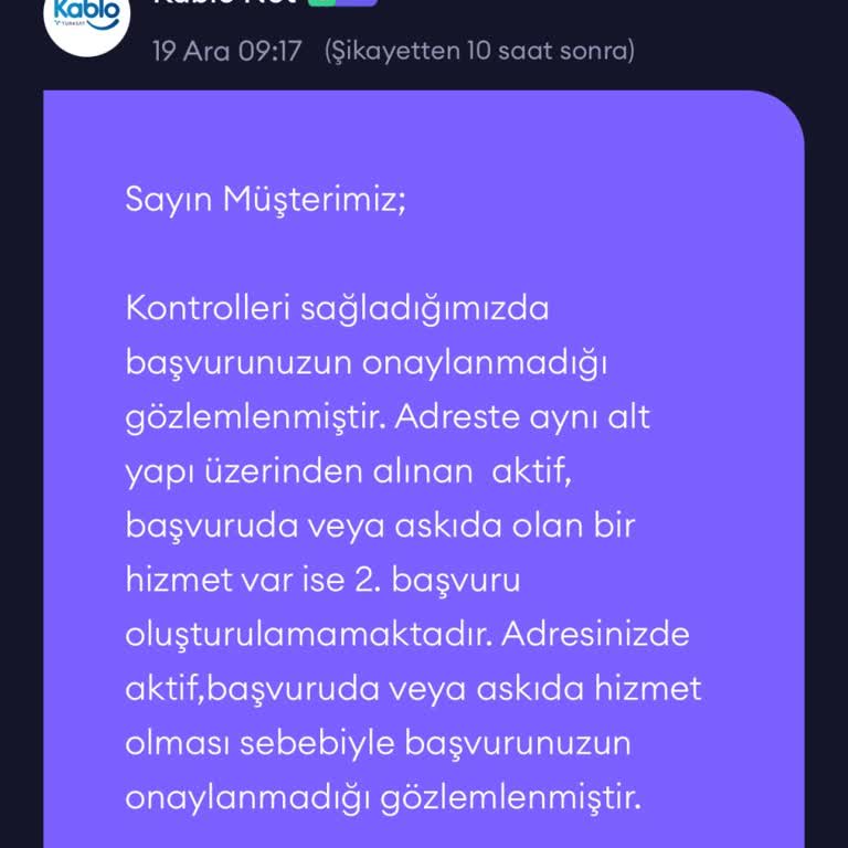 Bir Günde Kurulum Vaadi Tutulmadı, Mağduriyetim Giderilmiyor