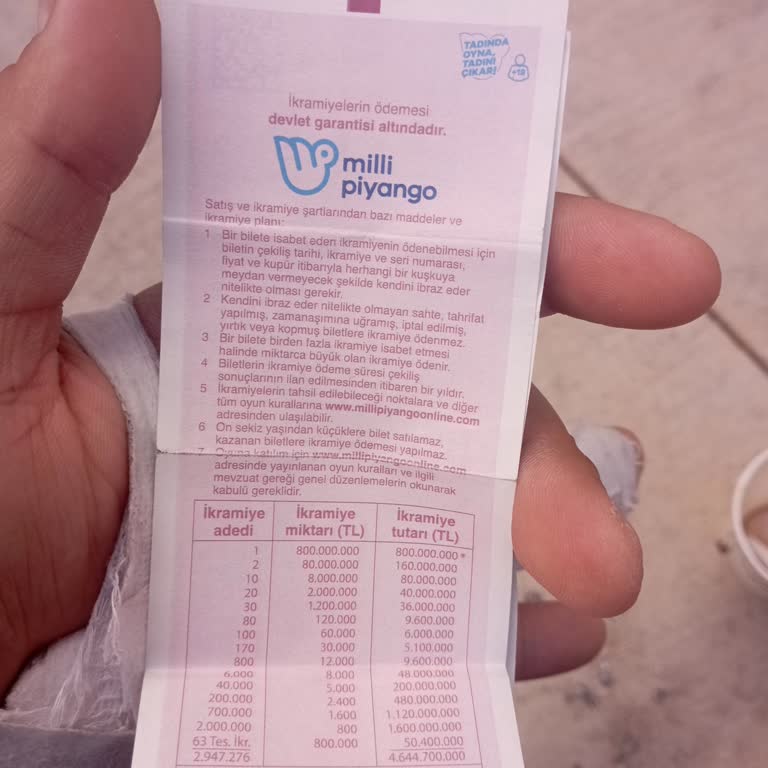 Yılbaşı Biletimde Mühür Eksikliği Nedeniyle Geçerlilik Endişesi