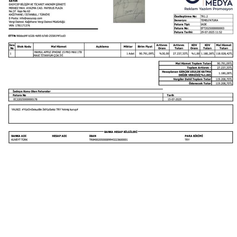 EasyCep’ten Aldığım Yenilenmiş İphone’da Kusur Ve İade Mağduriyeti