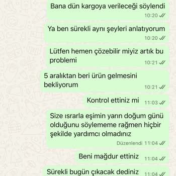 Step Markası Siparişimde 4 Ayakkabı Kayıp Ücret İadesi Talep Ediyorum