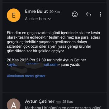 Ayakkabım Teslim Edilmiyor, Sürekli Değişen Tarihlerle Mağdur Ediliyorum