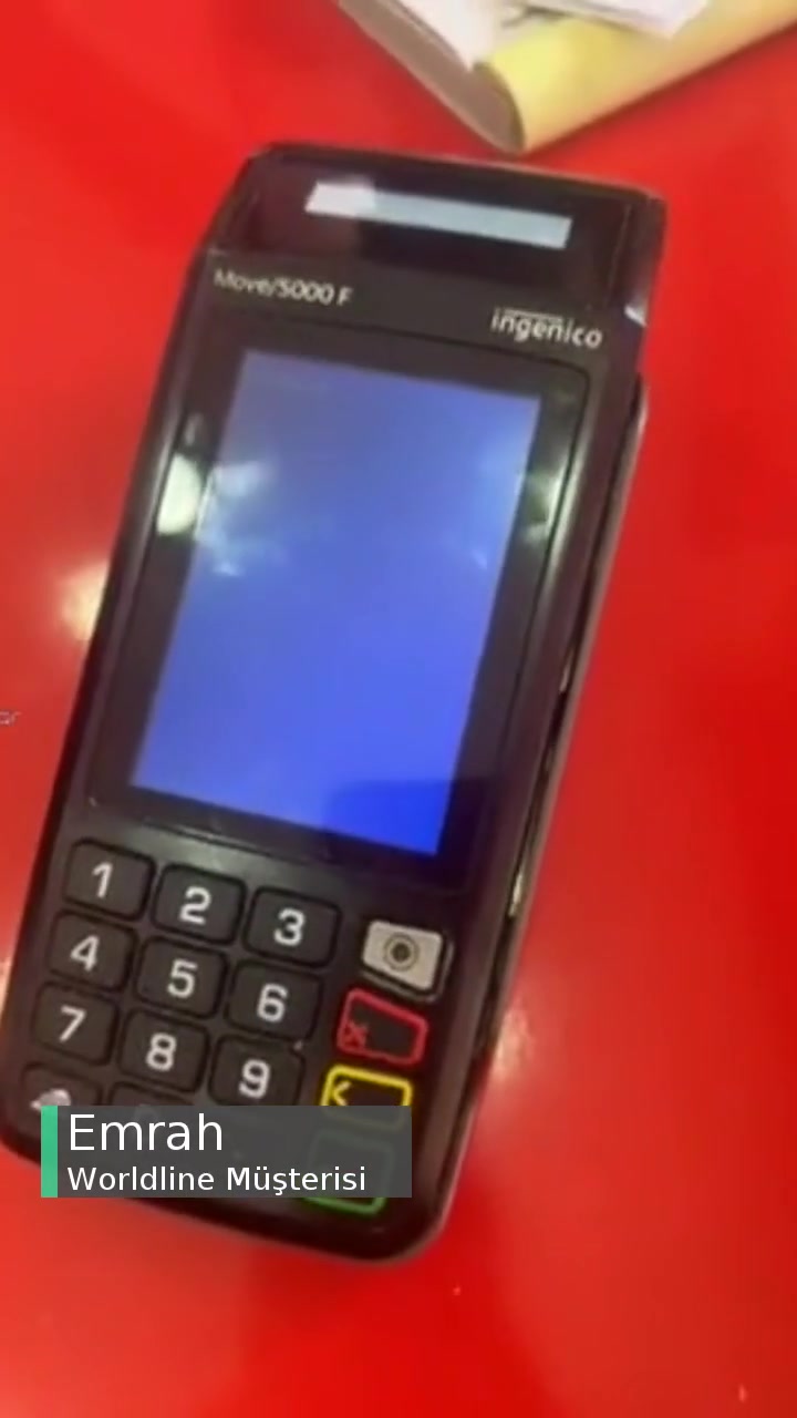 Worldline Move/5000f&nbsp; Pos Cihazı videonun kapak resmi