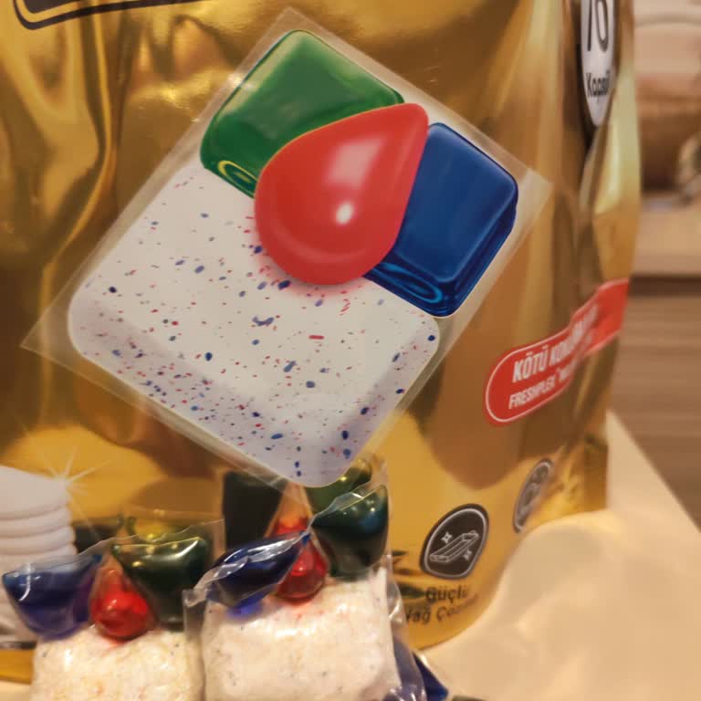 Bozulmuş Ve Kötü Kokulu Bulaşık Tableti Sağlığımızı Tehdit Etti