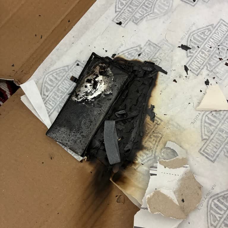 Deji Mucize Batarya Patladı Yangın Çıkardı