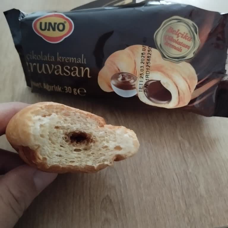 Uno Çikolata Dolgulu Kruvasan Ürününüzle İlgili Ciddi Bir Memnuniyetsizliğim Var