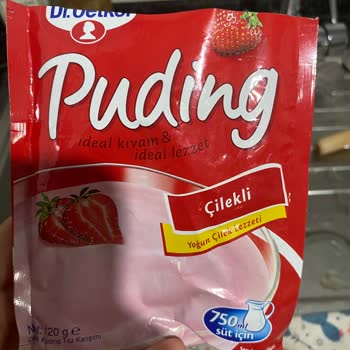 Dr. Oetker Çilekli Pudingde Köpürme Ve Kıvam Sorunu Nedeniyle Güven Kaybı