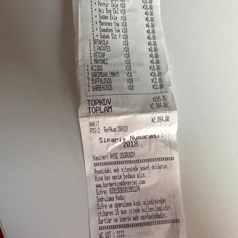 Burger King'de Soğuk Menüler Ve Saygısız Personel Hayal Kırıklığı Yaşattı