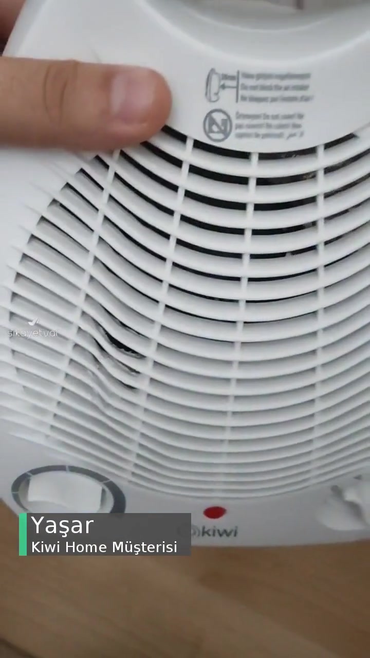 Kiwi Elektrikli Isıtıcı Sorunu! videonun kapak resmi