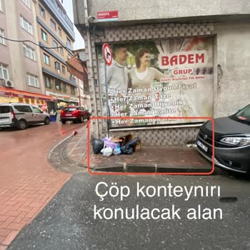 Akasya Sokak’ta Çöp Konteyneri Eksikliği Ve Çevre Kirliliği