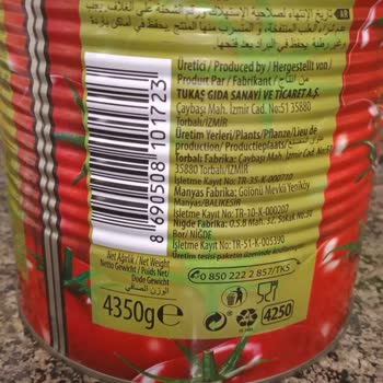 Tukaş Domates Salçasında Plastik Parça Çıkması Nedeniyle Hayal Kırıklığı Ve Güven Kaybı