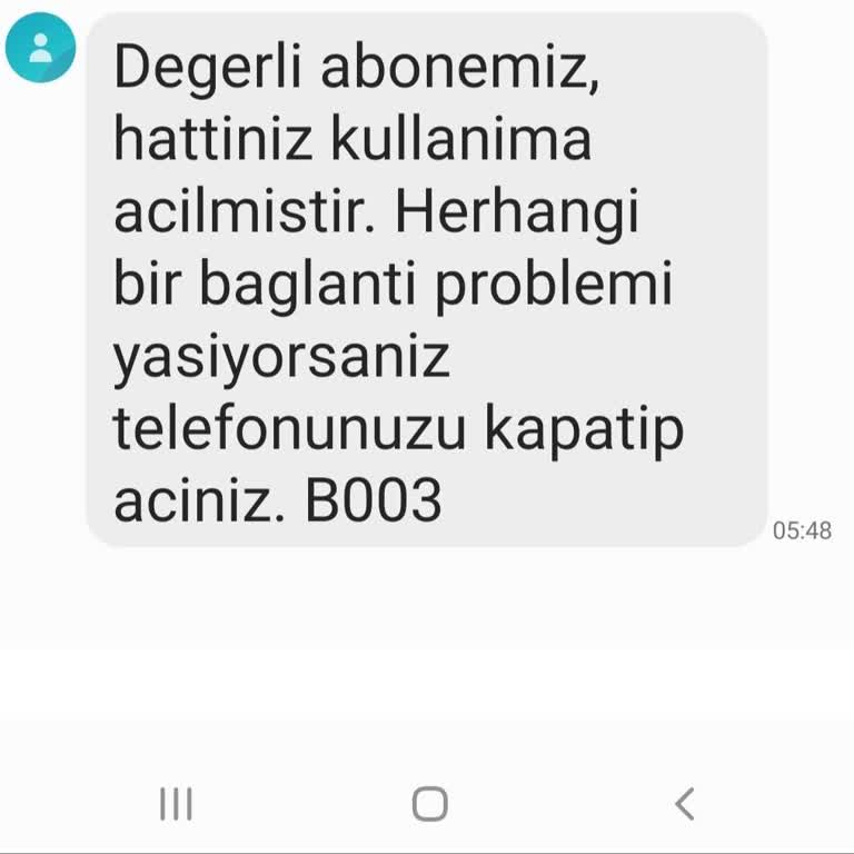 Haksız Hat Açma-Kapama Ücretleri Ve Yetersiz Müşteri Hizmeti