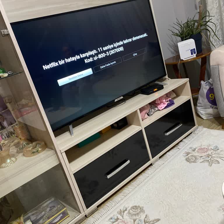 Onvo Televizyonumda Netflix Uygulaması Sürekli Hata Veriyor, Çözüm Bekliyorum
