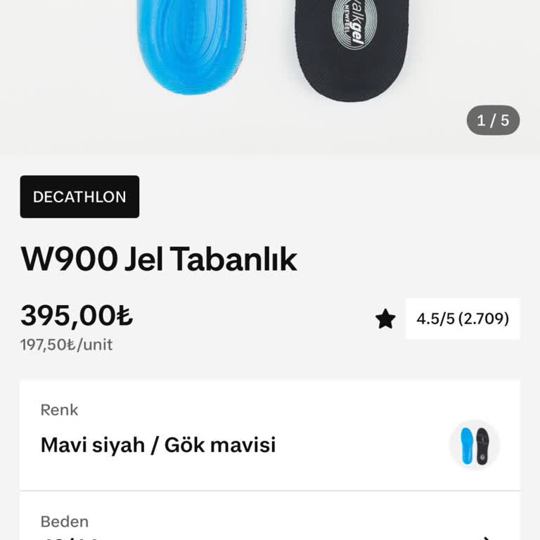 Decathlon Online Order Problem, W900 Insole Out of Stock After Payment