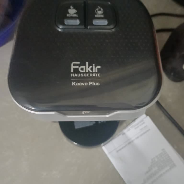 Fakir Kahve Makinesi İki Kez Arızalandı, İade Talep Ediyorum