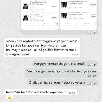 Siparişlerim Teslim Edilmedi, İadem Yapılmadı Ve Mağdur Edildim