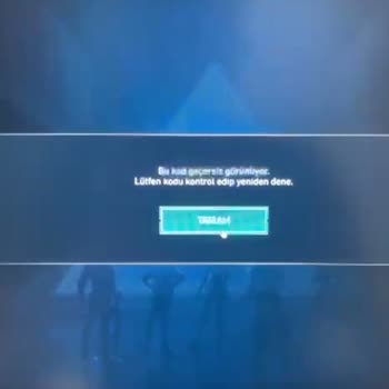 Aldığım Valorant Kodları Geçersiz Çıktı Para İadesi Veya Çalışan Kod İstiyorum