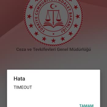 Adalet Bakanlığı E-Görüş Uygulamasına Girişte Sürekli Hata Mağduriyeti