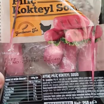 Aytaç Sosis Şikayeti