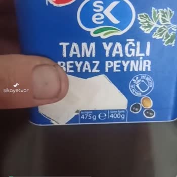 Sek Tam Yağlı Peynir Pişmanlıktır