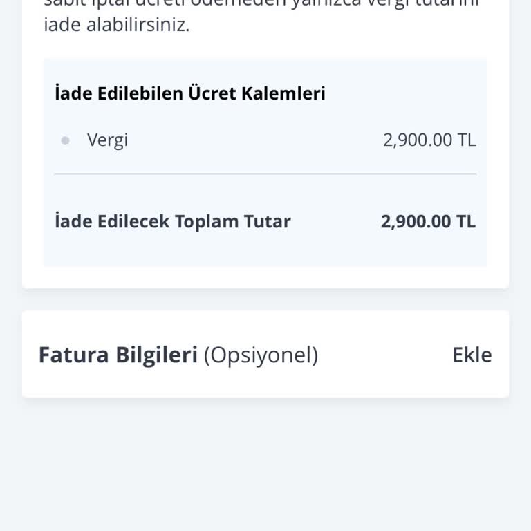 Flexi Bilet İptalinde Fazla Kesinti Ve İlgisiz Müşteri Hizmetleri Mağduriyeti