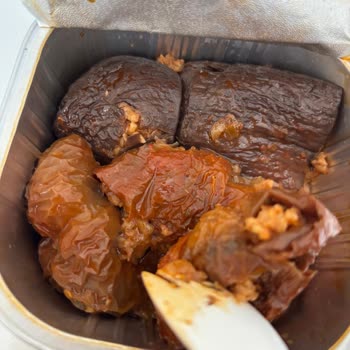 Dardanel Kuru Patlıcan Dolmasında Saç Çıkması Hayal Kırıklığı Yarattı