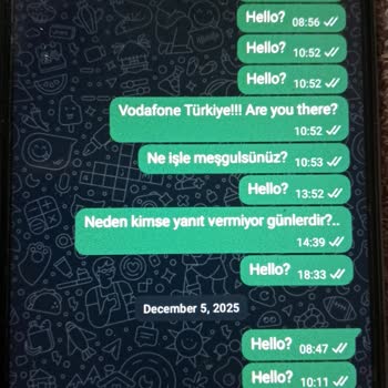 Yurt Dışında Bloke Olan Vodafone Sim Kartıma Ulaşamıyor, Müşteri Hizmetlerinden Destek Alamıyorum