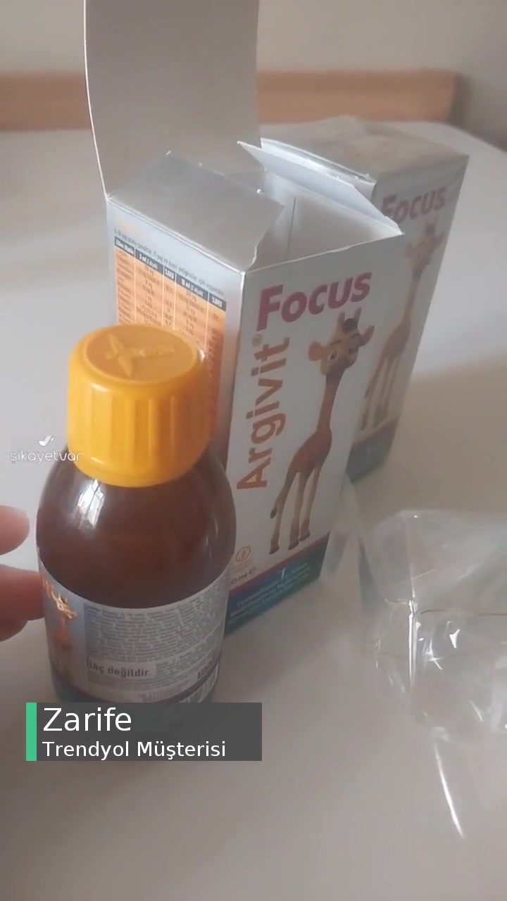 Trendyol Argivit Focus Vitaminde Problem! videonun kapak resmi