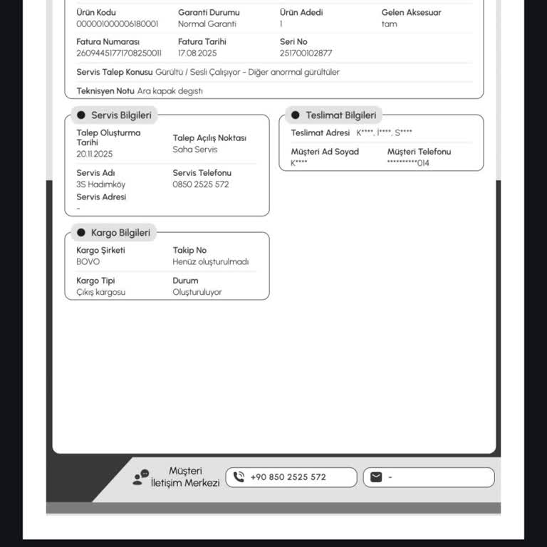 Karaca Mastermaid Mutfak Robotu Sürekli Arızalı, 6 Ayda Çözüm Sunulmadı – Acil İade Ve Kalıcı Çözüm Talebi
