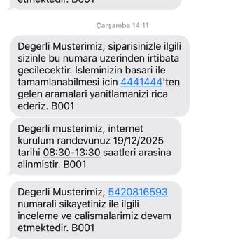 Defalarca Randevuya Rağmen Türk Telekom Ev İnterneti Kurulumu Yapılmadı