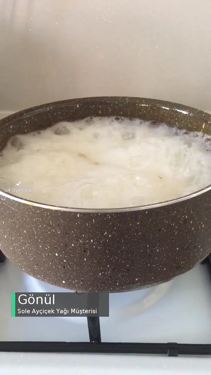 Sole Ayçiçek Yağı Köpürüyor! videonun kapak resmi