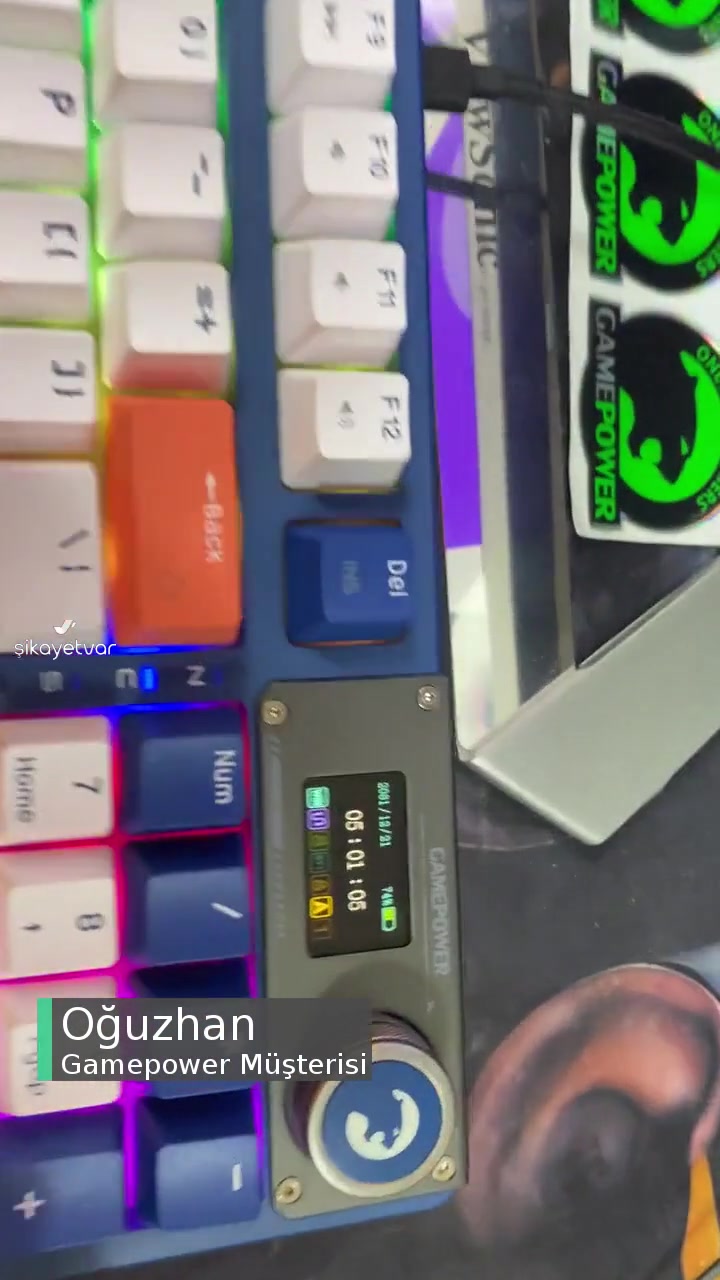 Gamepower Gasket Elite X Klavye Hatalı Ürün videonun kapak resmi