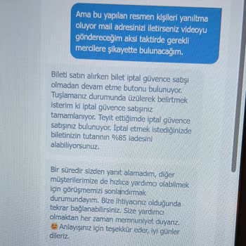 Onaylamadığım Esnek İade Hizmeti İçin Ücret Kesildi, İade Talebim Reddedildi