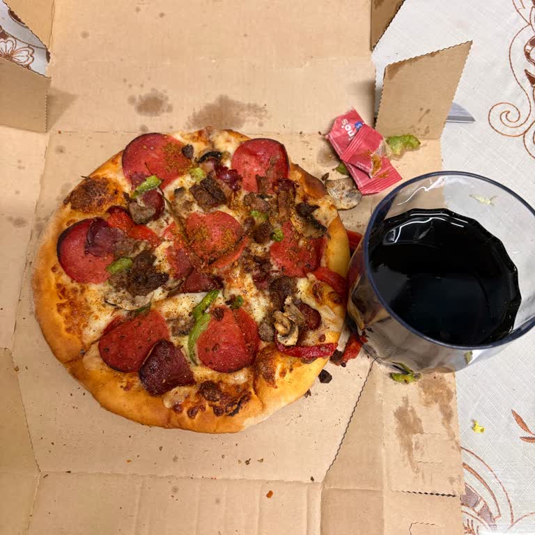 Küçük Boy Pizza, Büyük Hayal Kırıklığı: Fiyatına Değmeyen Porsiyon