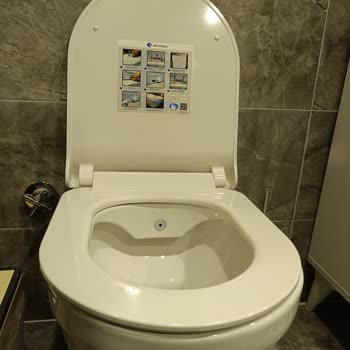 Yeni Evde Seramiksan Klozet Kapağında Kısa Sürede Kalıcı Lekeler Oluştu