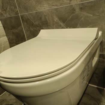 Yeni Evde Seramiksan Klozet Kapağında Kısa Sürede Kalıcı Lekeler Oluştu