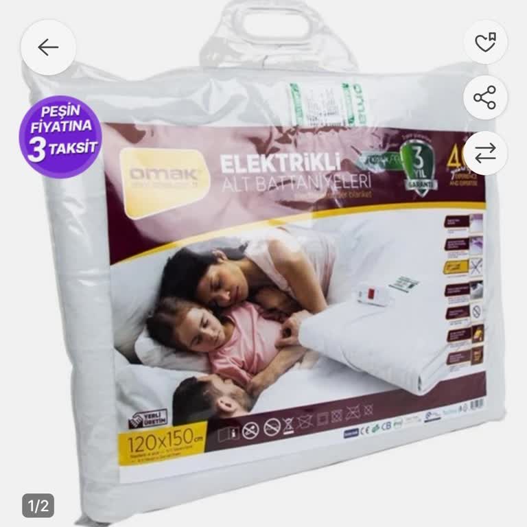 1 Haftada Arızalanan Elektrikli Battaniye İçin Çözüm Bekliyorum