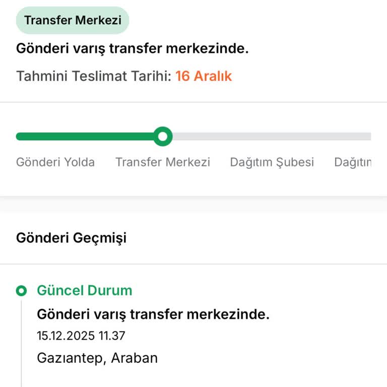Teslimat Gecikmesi Ve Yetersiz İletişim Nedeniyle Mağduriyet Yaşıyorum