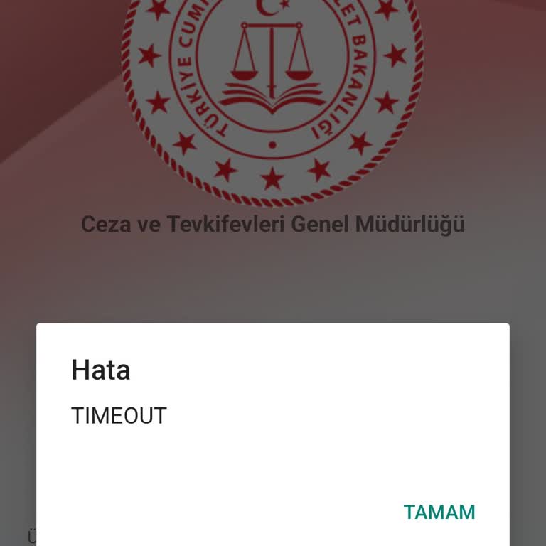 E‑Görüş Sisteminde Timeout Hatası Nedeniyle Mağduriyet Yaşıyorum