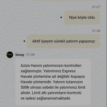 Bahisfair Sitesinde Yatırımım Hesabıma Geçmedi, Canlı Destek Yanıltıcı Bilgi Verdi
