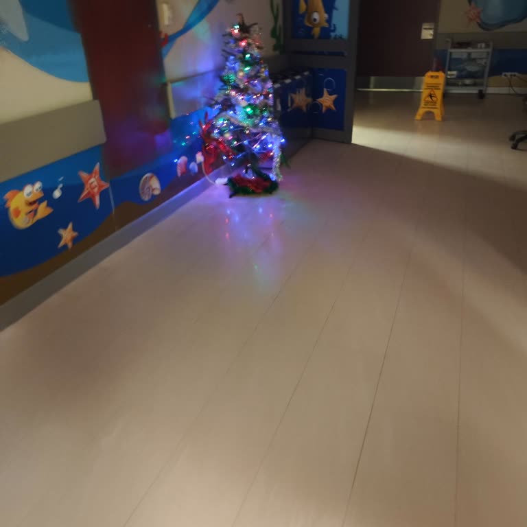 Hastanede Yoğun Yılbaşı Süslemeleri Sağlık Ortamına Uygun Değil