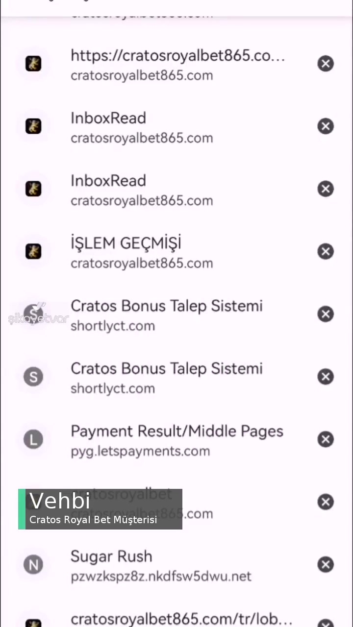 Cratos Royal Bet Yatırdığım Para IBAN Bize Ait Değil Deyip Mağdur Ediyor! videonun kapak resmi