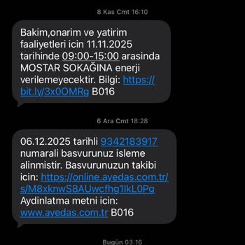 AYEDAŞ'ın Sürekli Elektrik Kesintileri Ev Eşyalarımı Tehdit Ediyor!