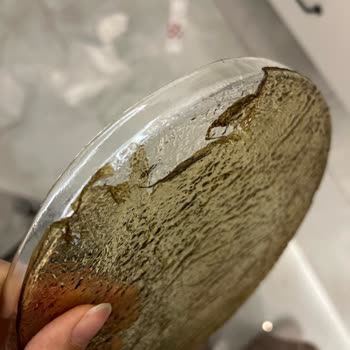 İlk Yıkamada Soyulan Pasta Takımı Hayal Kırıklığı