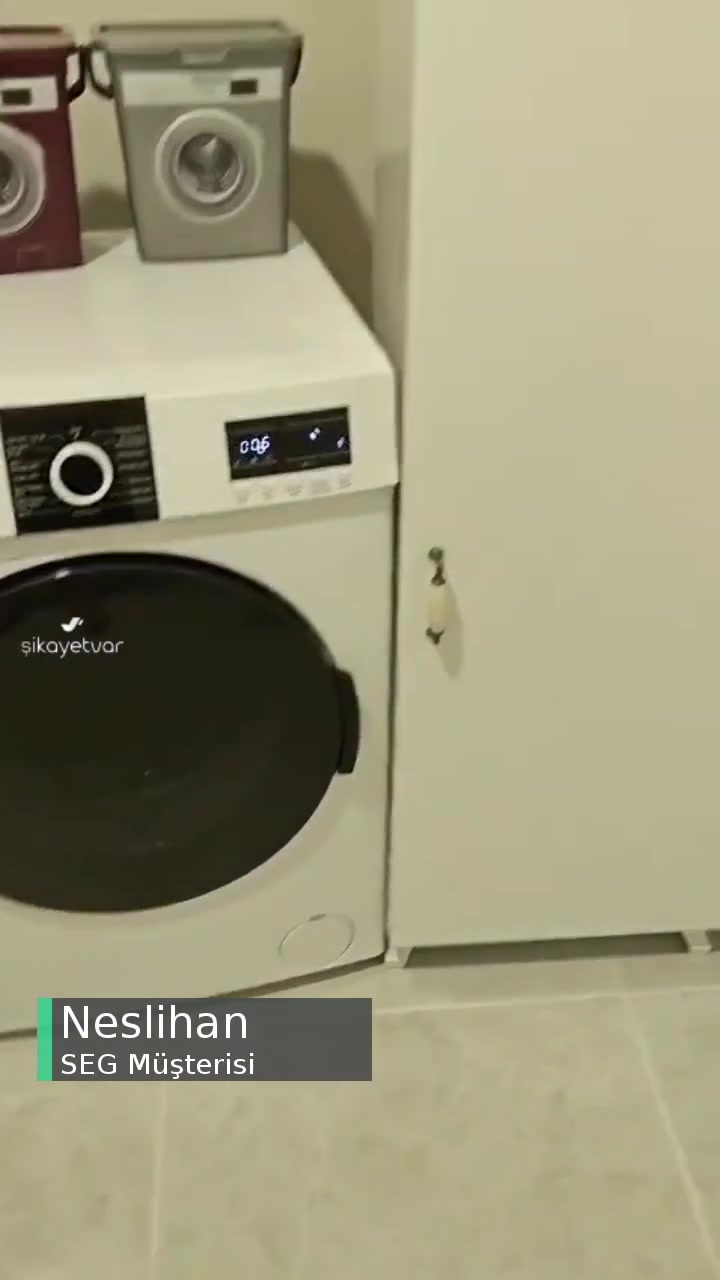 SEG Çamaşır Makinesi Şikayeti! videonun kapak resmi