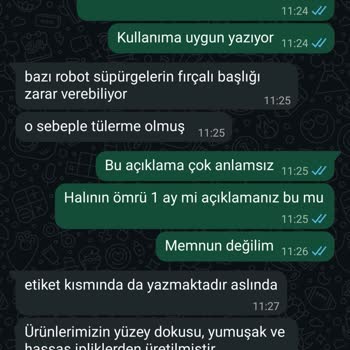 Nun Sisal Plus Halıda Kısa Sürede Deformasyon Ve Yetersiz Müşteri Desteği