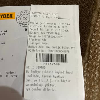 Greyder Mağazasından Alınan Rahatsız Edici Botun İadesinde Para İadesi Sorunu Ve Müşteri Memnuniyetsizliği