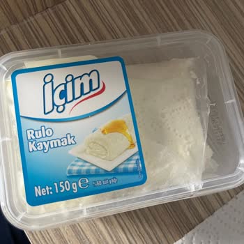 İçim Rulo Kaymak İçinden Yabancı Madde Çıkması Ve Hijyen Endişesi