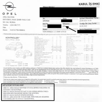 Sıfır Kilometre Olarak Satın Aldığım Opel Mokka'nın Teslimatında Gizli Hasarlar Ve Çözüm Sürecinde Yaşanan Mağduriyet