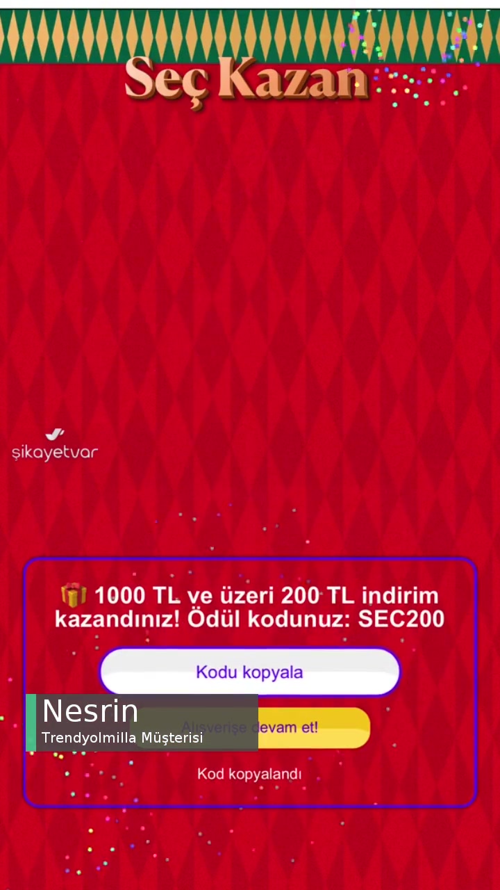Trendyolmilla Sürekli Kod Süresi Doldu Uyarısı Veriyor! videonun kapak resmi