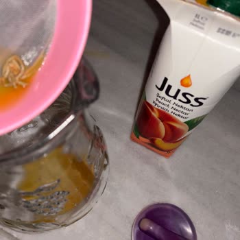 Juss Şeftali Nektarında Beklenmedik Yabancı Madde: Sağlık Ve Güven Endişesi